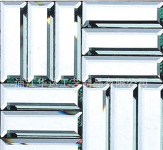直销水晶装潢贴片 马赛克 水晶刻片贴花 水晶玻璃装潢材料琉璃片价格 厂家 图片